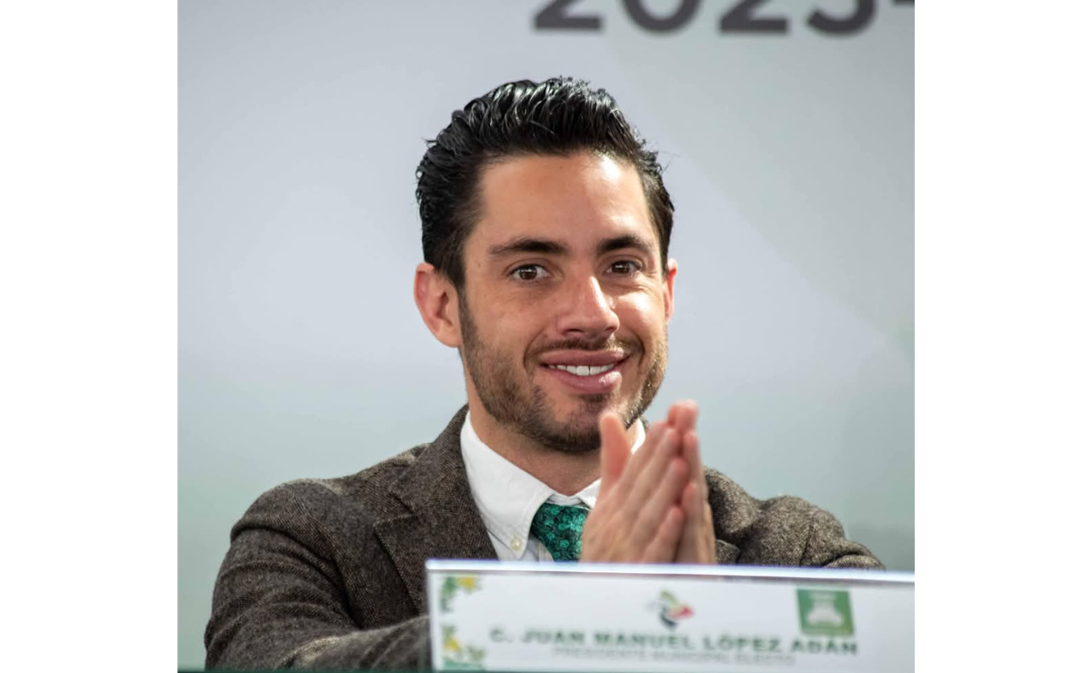 El líder del Partido Verde en el Estado de México, José Alberto Couttolenc, llama a la justicia y la paz en la entidad / Foto: Especial