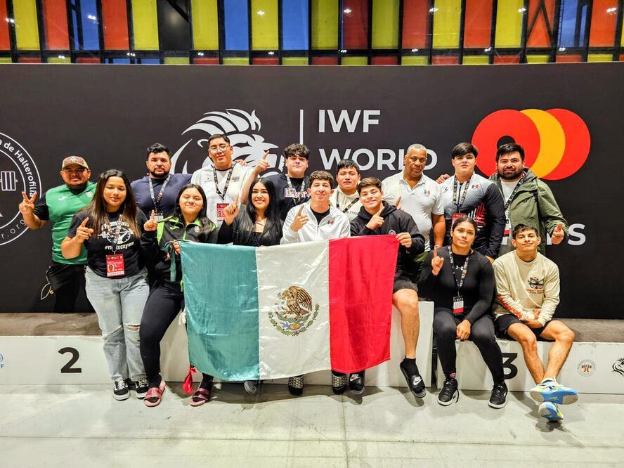 Selección mexicana de levantamiento de pesas conquistó cuatro medallas durante el Campeonato Mundial Juvenil Foto: Especial