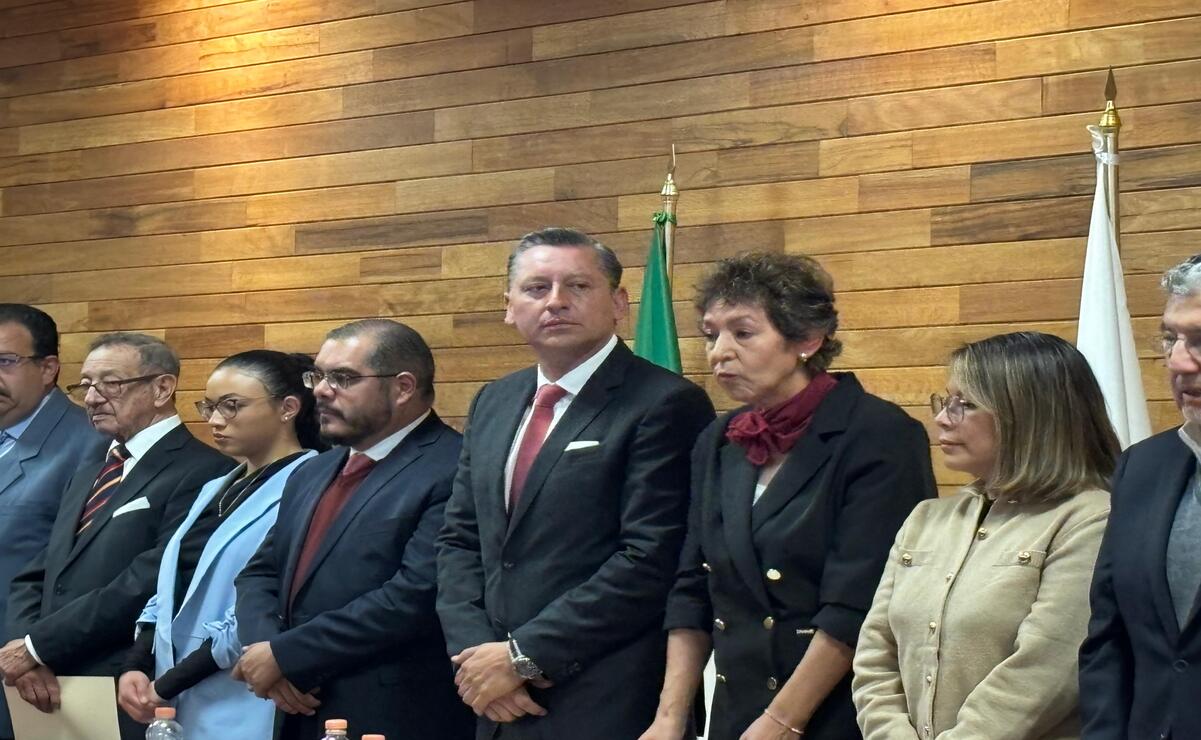 Hernández Enríquez destacó que se resolvieron 96 juicios, utilizando diversas vías como conciliación, desistimiento y ejecución de laudo. Foto: Miguel García / El Universal Edomex
