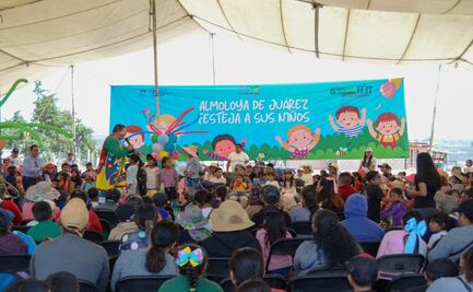 Celebra Almoloya de Juárez a la niñez de Mayorazgo de León con más de mil juguetes