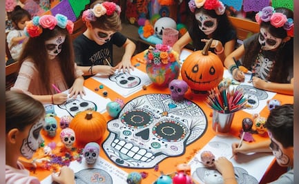 ¡Los niños también celebran! Actividades creativas en el Edomex para el Día de Muertos