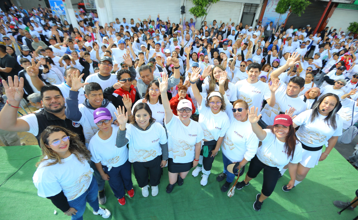 Más de mil participantes celebran la Carrera Nacional por la Salud y la Paz. ¡El deporte construye comunidad! Foto: Especial
