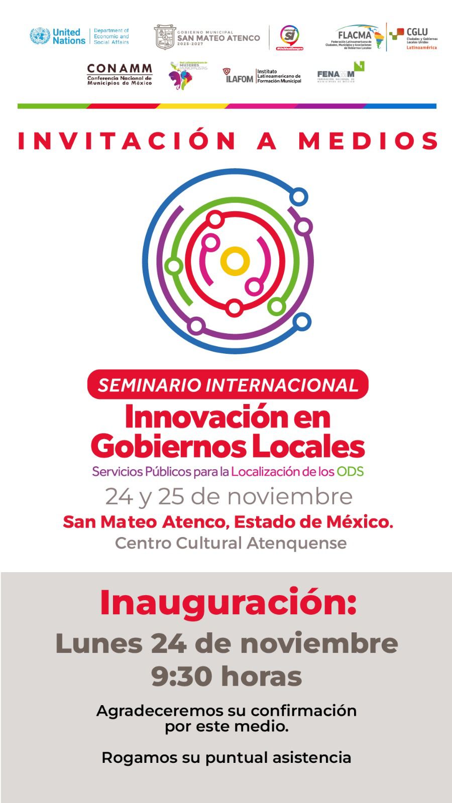 La presidenta municipal de San Mateo Atenco es la anfitriona del evento. Foto: especial