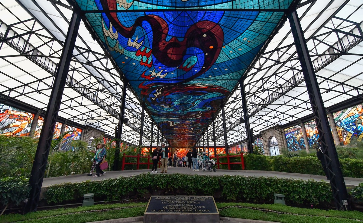 El Cosmovitral de Toluca. Información sobre cómo llegar desde la Ciudad de México. Foto Alejandro Vargas