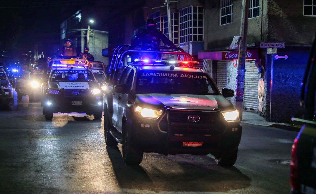 En el “Operativo Peregrino Seguro 2024” participarán 2 mil 500 policías quienes resguardarán a los peregrinos en Ecatepec.  Foto: Especial