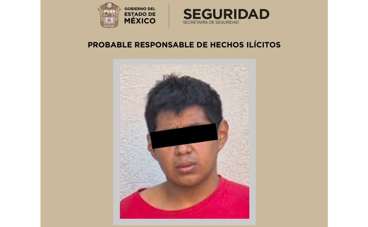 Francisco, principal sospechoso del feminicidio, es trasladado ante las autoridades. Foto: Especial