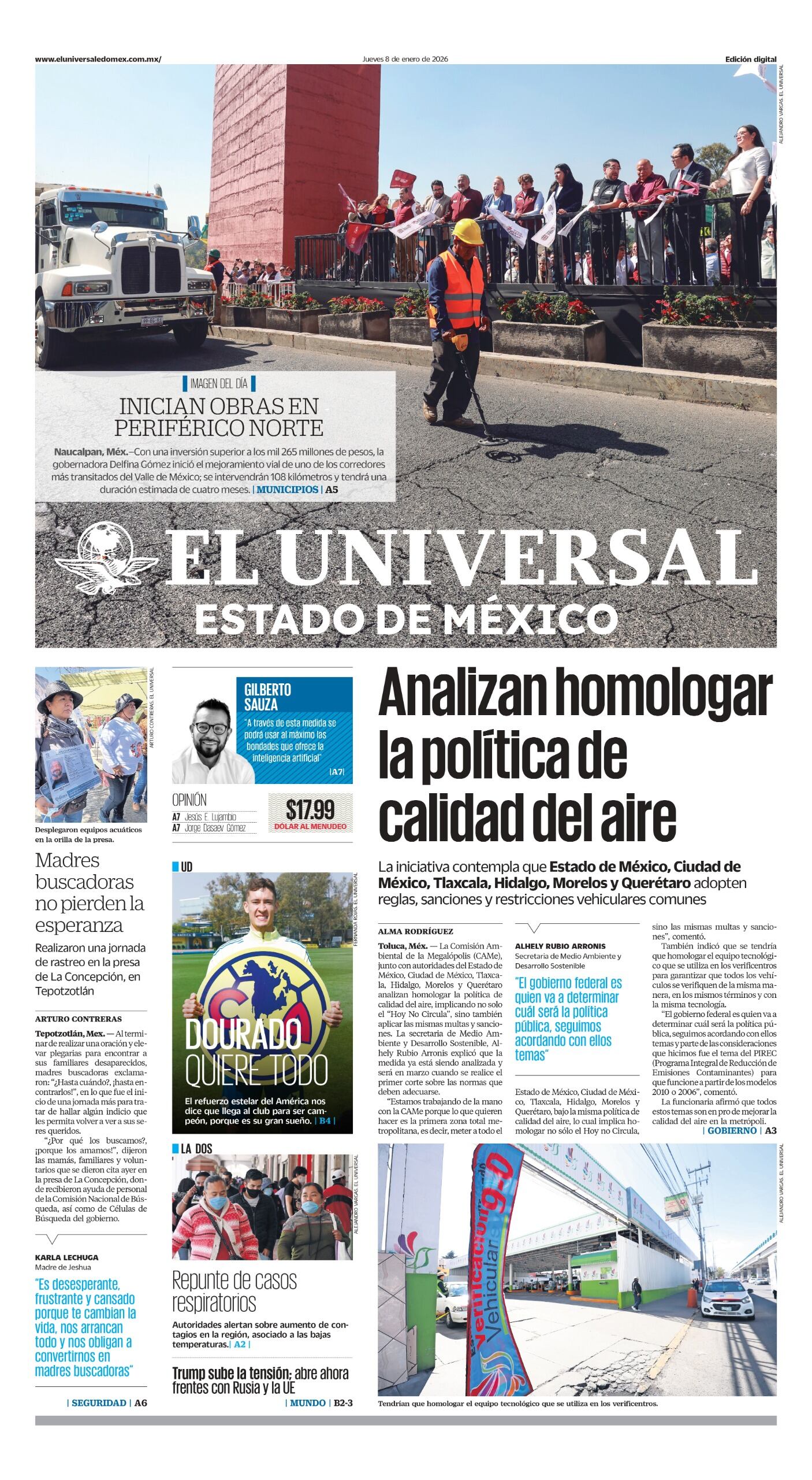 Portada 08 de enero de 2026