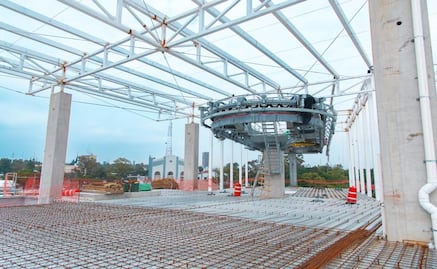 Mexicable Línea 3 en Naucalpan registra 50% de avance, se prevé inicie operaciones en 2026