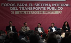 Arrancan foros en Toluca para renovar el sistema de transporte público con "piso parejo"