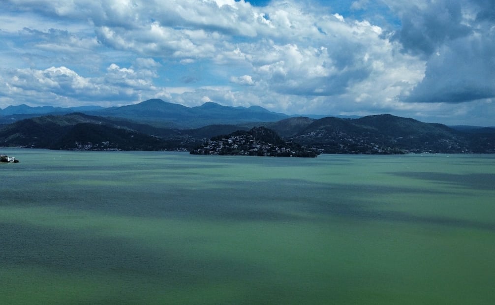El nivel de almacenamiento de la presa Valle de Bravo se encuentra cerca del 90 por ciento. Alejandro Vargas /El Universal