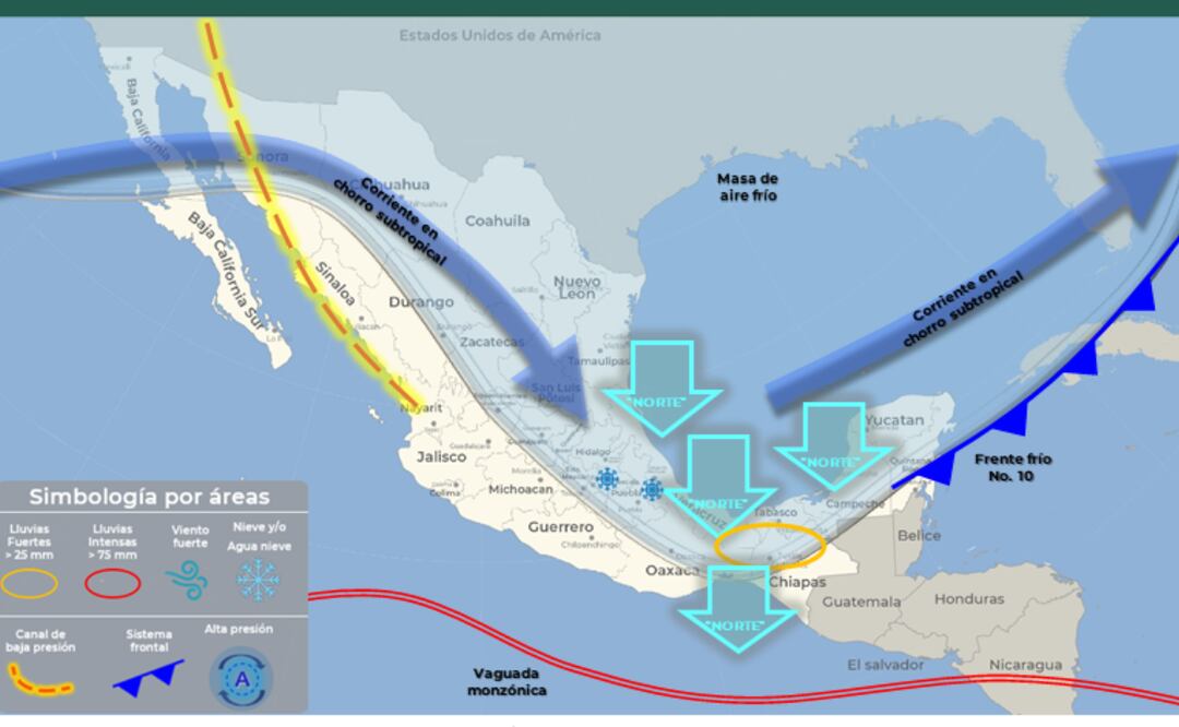 Para este jueves 21 de noviembre, el pronóstico del clima en el Estado de México indica que se mantendrán condiciones frías Foto: Especial