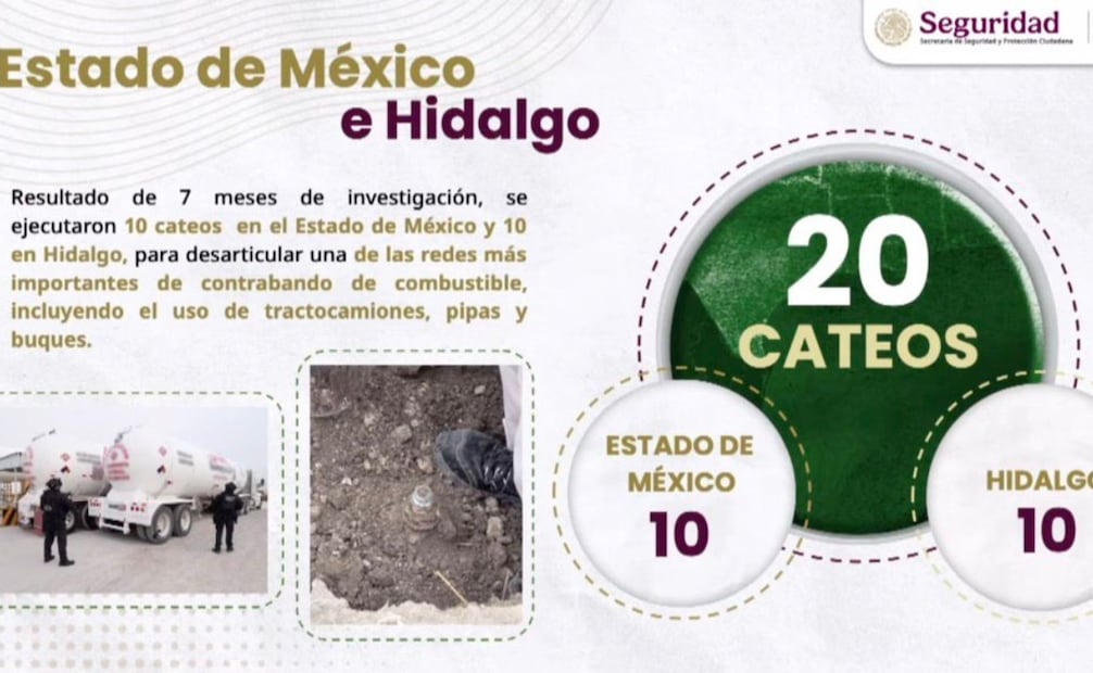 En los operativos se decomisaron 62 pipas y 150 mil litros de Gas LP, además de la clausura de 10 estaciones de carburación. Foto Especial