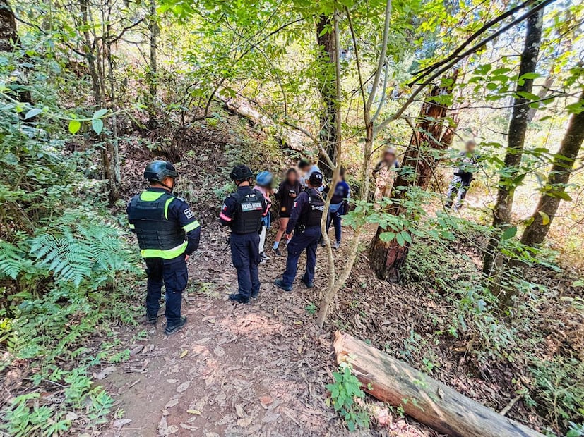 Los uniformados efectuaron un despliegue operativo con unidades todo terreno y recorridos a pie. Foto: especial