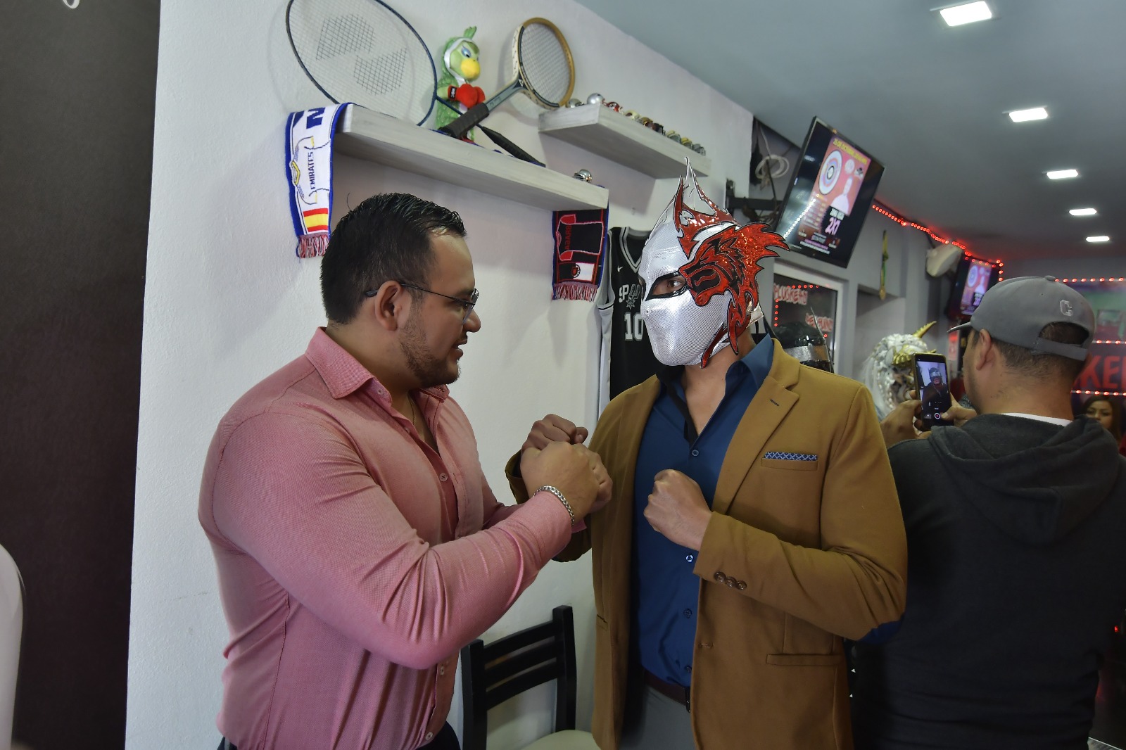 Regresa el luchador Alberto del Río “El Patrón”. Foto Arturo Hernández
