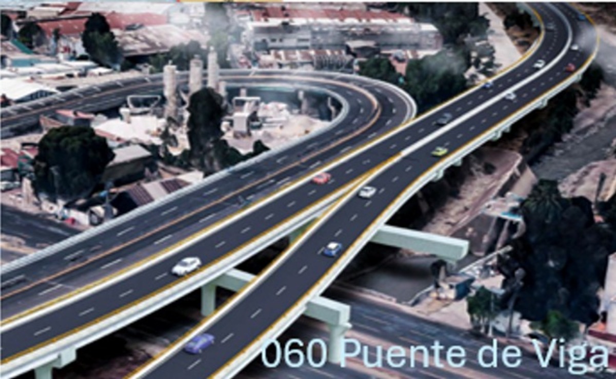 Los trabajos del Macrolibramiento Mexiquense iniciaron en Naucalpan este mes de septiembre. Foto: Especial.