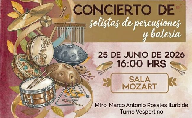 Alumnos de Bellas Artes Toluca listos para hacer vibrar la Sala Mozart