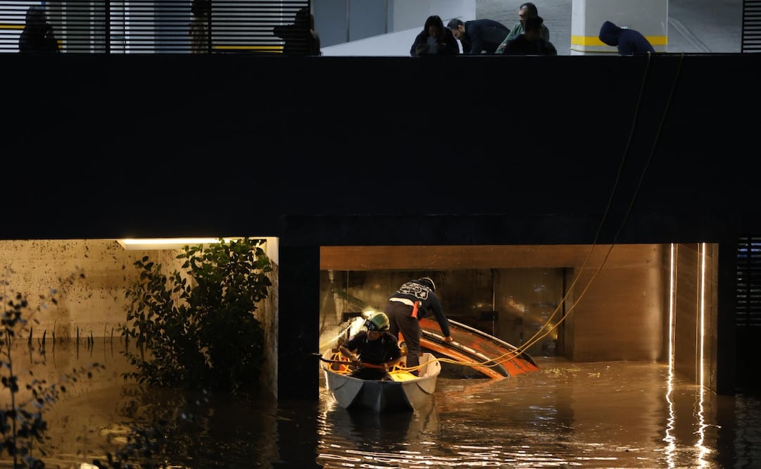 En la vivienda ubicada en Hacienda Las Golondrinas, el agua alcanzó niveles de dos metros de profundidad. Foto. Especial