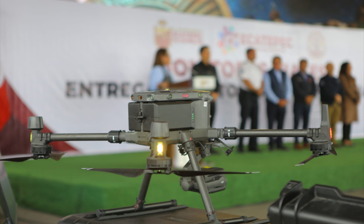 Más seguridad y vialidades ágiles en Ecatepec: nuestras nuevas motopatrullas y la tecnología de drones están aquí para servirte. ¡Juntos, por un mejor municipio! 
Foto: Especial