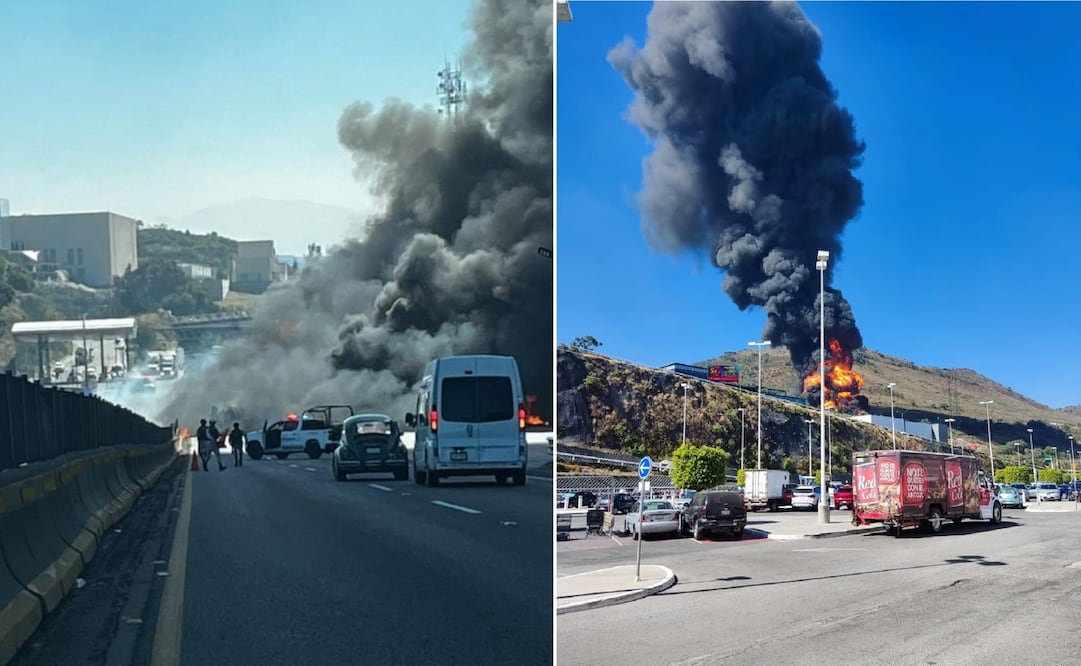 Reportes preliminares señalan que se trató de una explosión ocasionada por el choque de dos vehículos. Foto: Especial