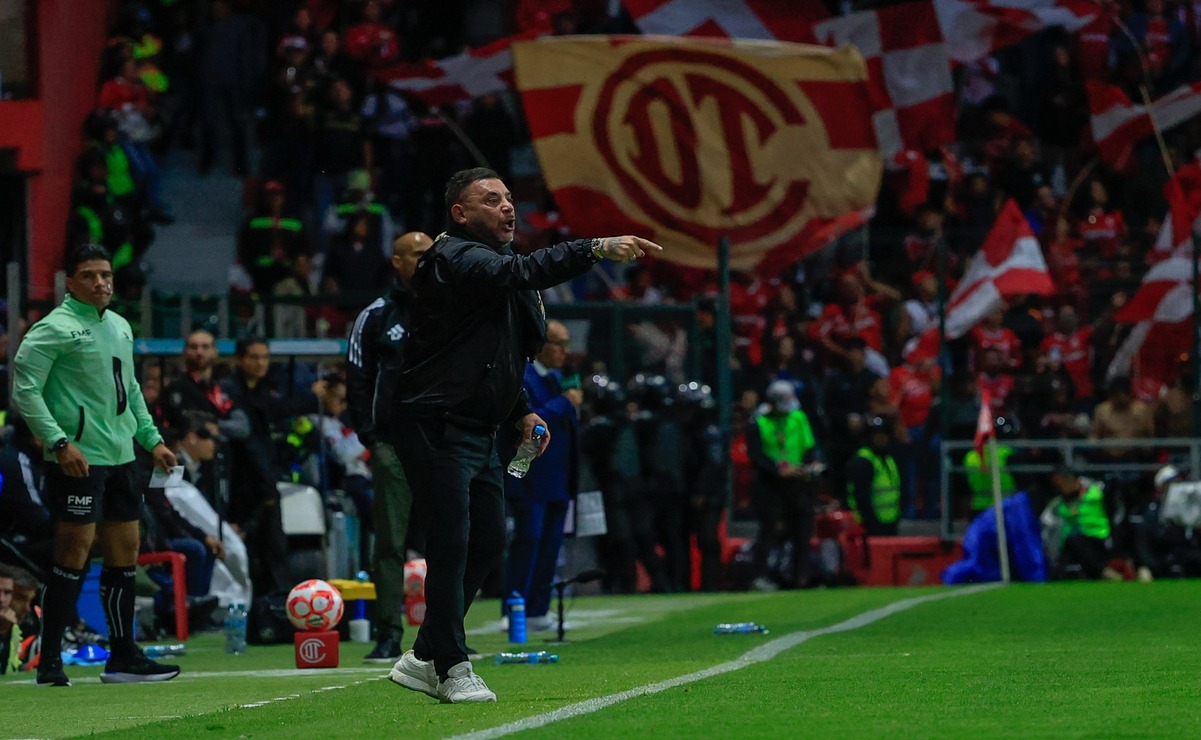 Antonio Mohamed señaló que la Leagues Cup es un objetivo que se propusieron para este semestre. Foto: Arturo Hernández / El Universal Estado de México