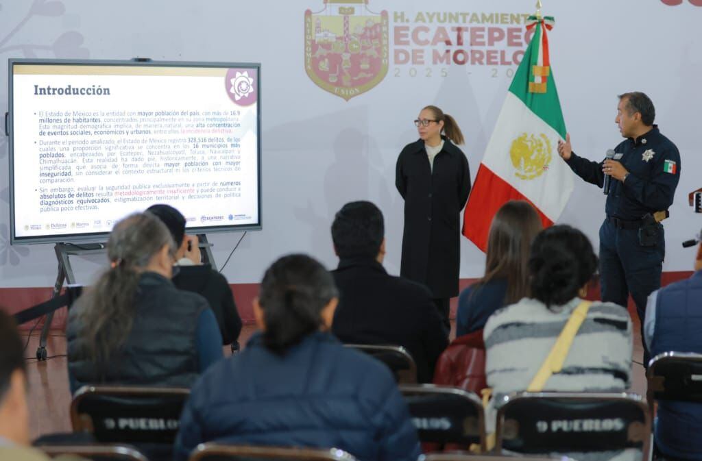 Ecatepec lidera reducción de delitos de alto impacto en el Estado de México