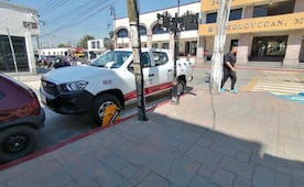 ¡Sancionan sin distinción en Teoloyucan! Colocan inmovilizador a funcionario municipal