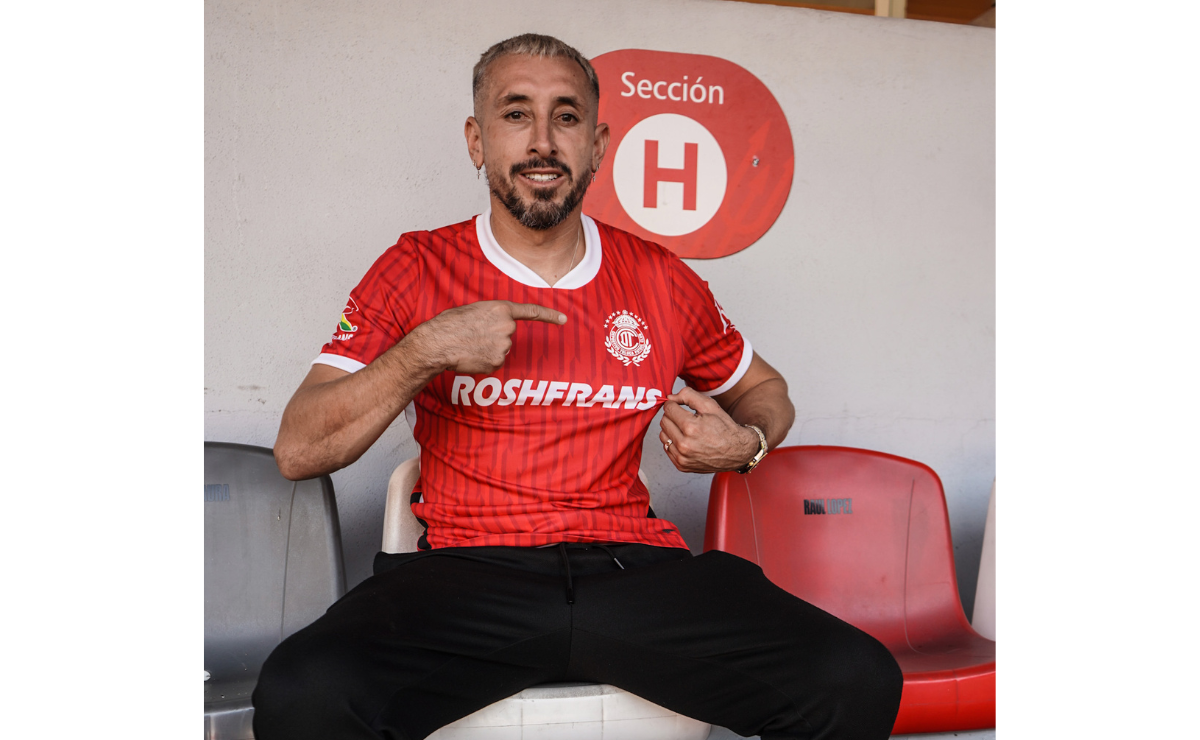 Héctor Herrera, un refuerzo de lujo para los Diablos Rojos Foto: Especial