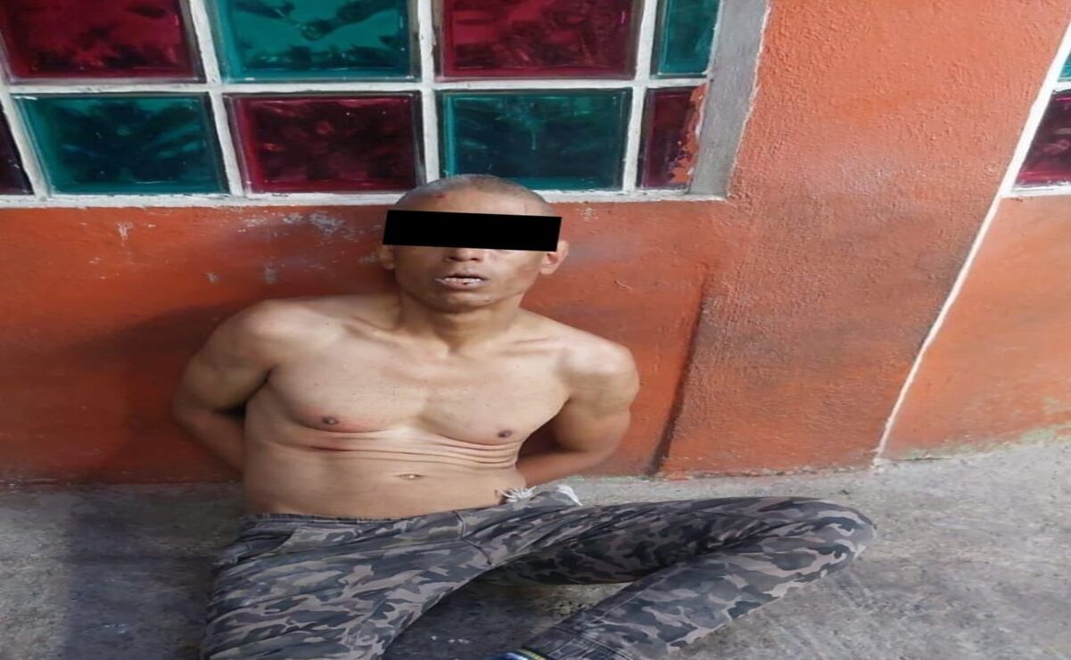 Detienen a sujeto que acosaba mujeres en la calle, en Ecatepec