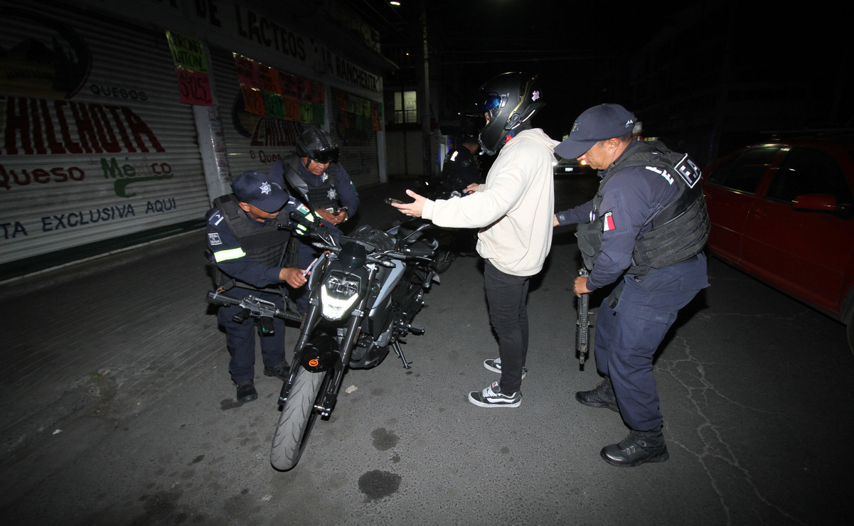 Los operativos se efectúan con el objetivo de inhibir y disminuir los índices delictivos en el Edomex. Foto: Especial