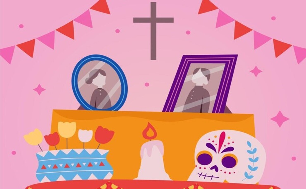 ¡No puede faltar tu ofrenda en tu casa este Día de Muertos! Foto: Freepik.