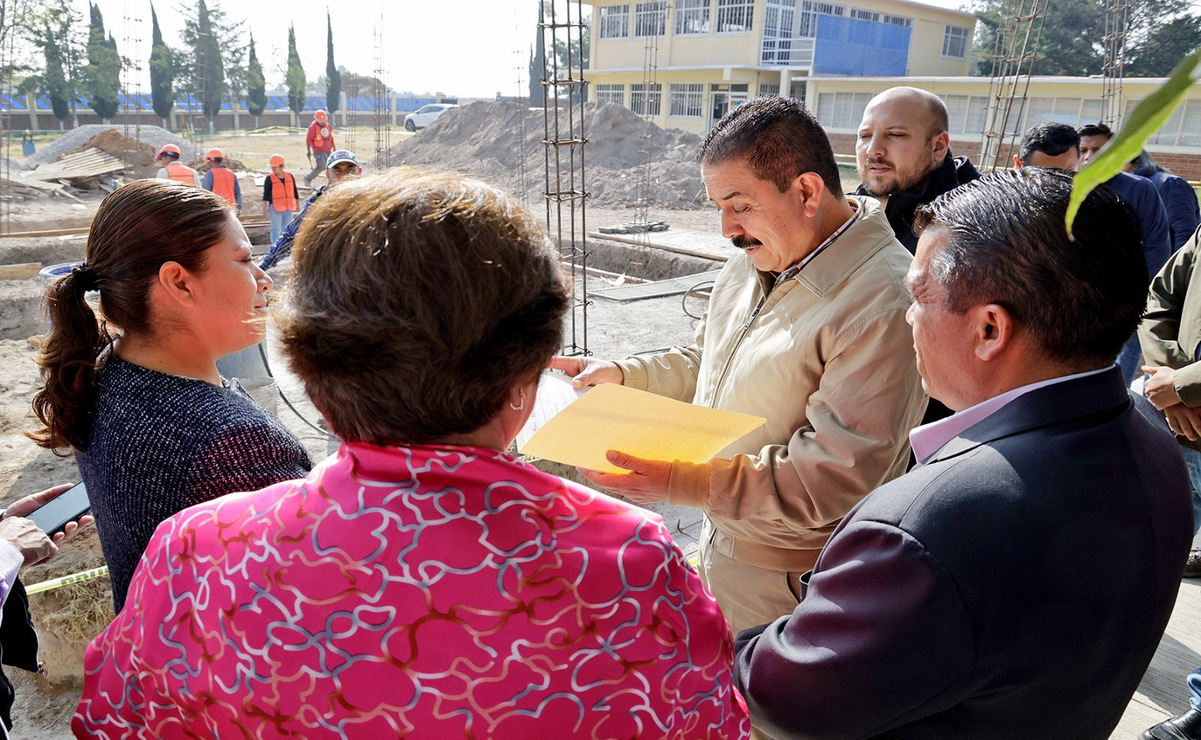 En el ciclo escolar 2023-2024 se llevaron a cabo mil 887 acciones de mantenimiento en distintas escuelas del Edomex. Foto: Especial