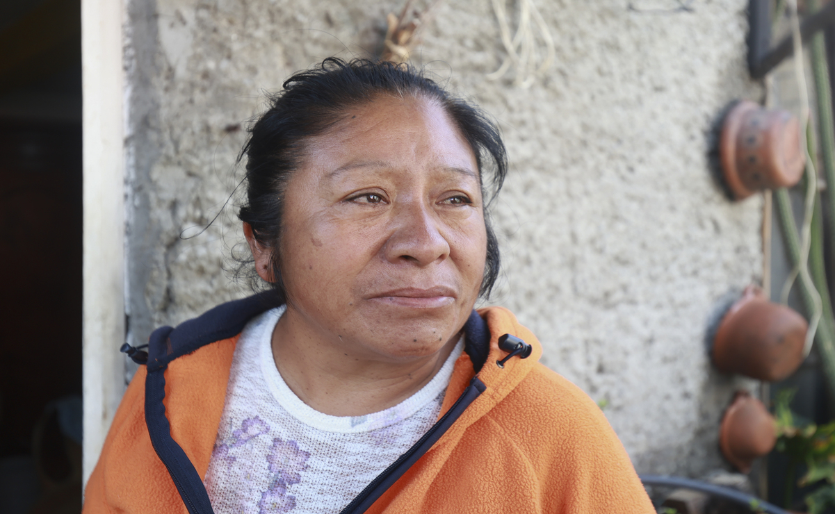 Silvia Segura es una de los 150 afectados por las inundaciones en San Mateo Atenco. Foto: Alejandro Vargas / El Universal Estado de México