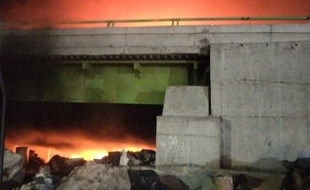 Autopista Siervo de la Nación y Mexibús L2 cerrados: Rutas alternas y peritaje tras incendio en Ecatepec