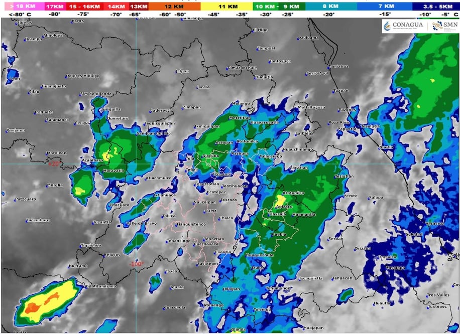 Las temperaturas mínimas en la región oscilarán entre los 5°C y 9°C. Foto Especial