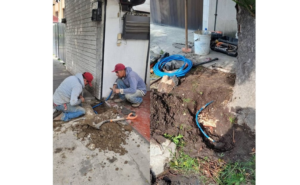 Cada reparación de una fuga de agua en Naucalpan cuesta entre 12 mil y 15 mil pesos, por lo que el organismo impulsa proyectos para modernizar la infraestructura hidráulica. Fotos especiales