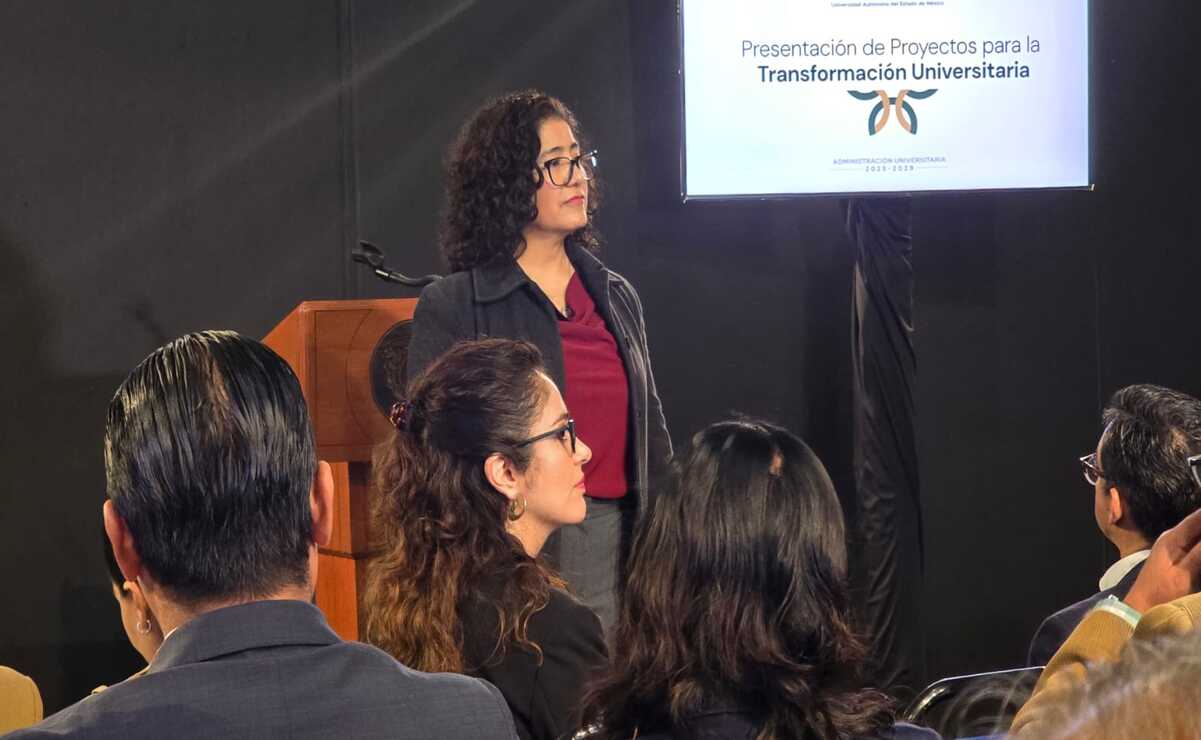 Patricia Zarza Delgado presentó dos proyectos para la Transformación Universitaria / Foto Alma Rodríguez