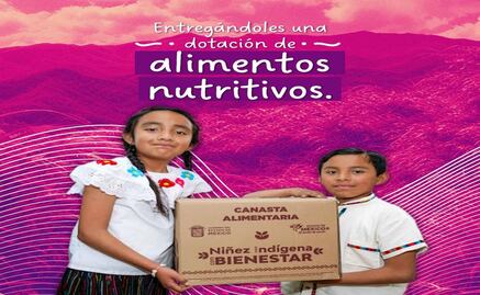 Edomex garantiza la alimentación de niños indígenas con entrega de canastas alimentarias