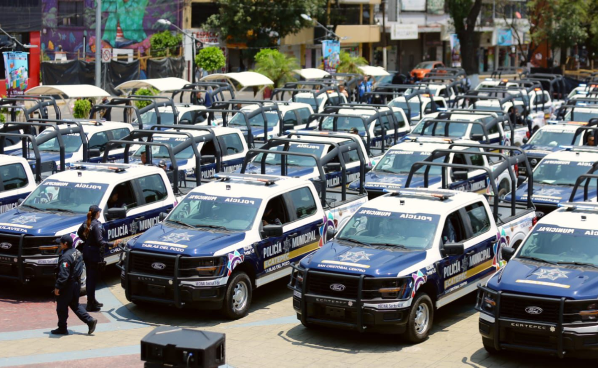 La cifra de 52 robos de vehículos en marzo marca un hito en la seguridad de Ecatepec, el nivel más bajo en los últimos 10 años. Foto: Especial