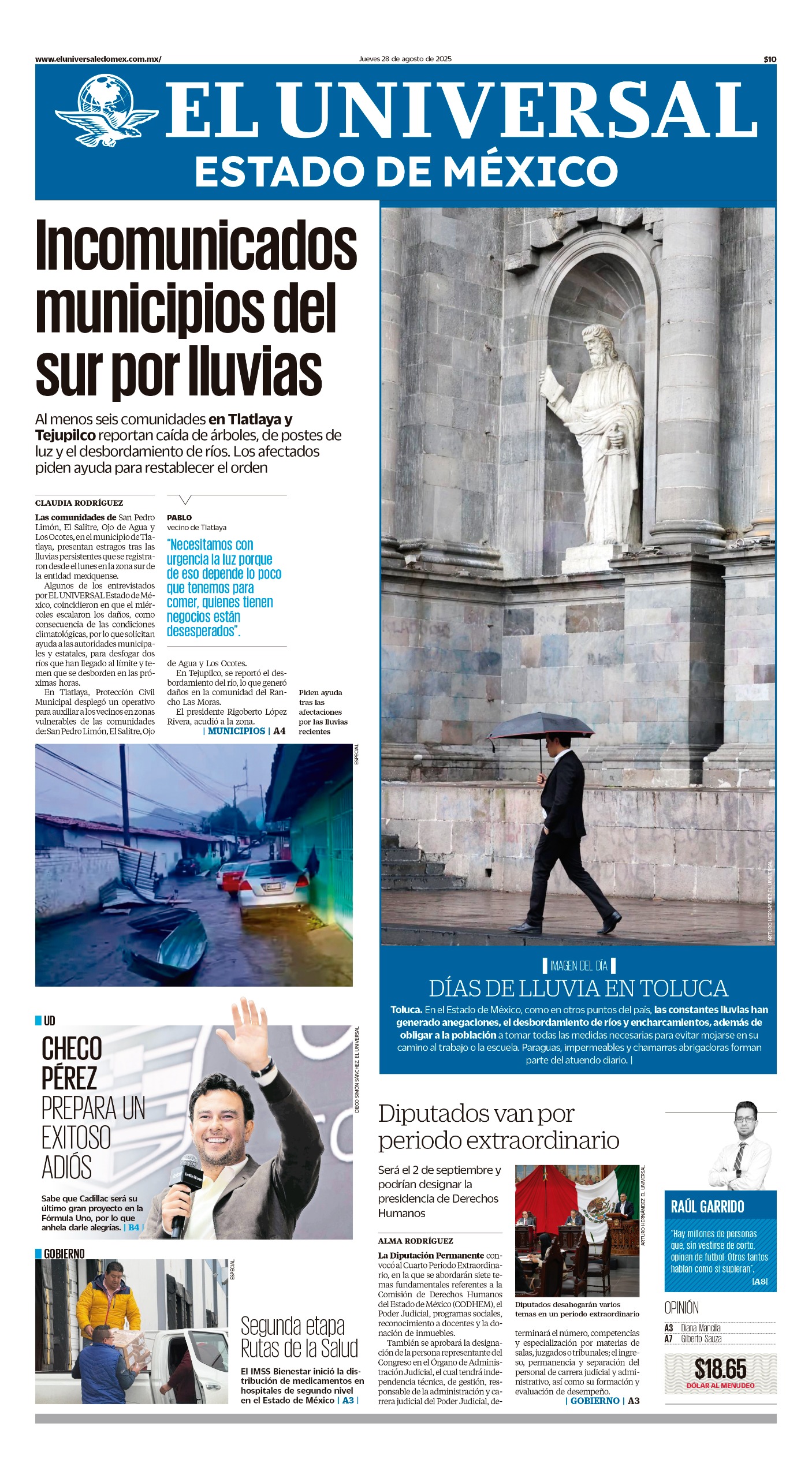Portada 28 de agosto 2025