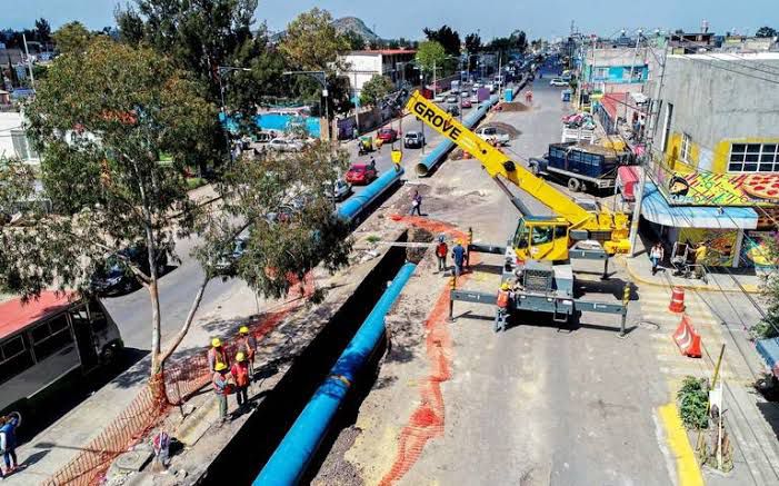 Las obras para reparar fugas afectarán a la zona centro y oriente de Nezahualcóyotl. Foto Especial