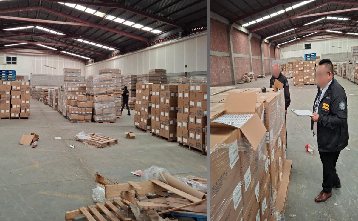 Recuperan en Edomex 4.5 millones en medicamentos robados
