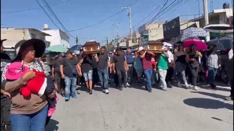 Dolor y consternación: Familiares despiden a víctimas del Bling Bling