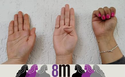 8M Edomex: Señal de Ayuda contra la violencia de género