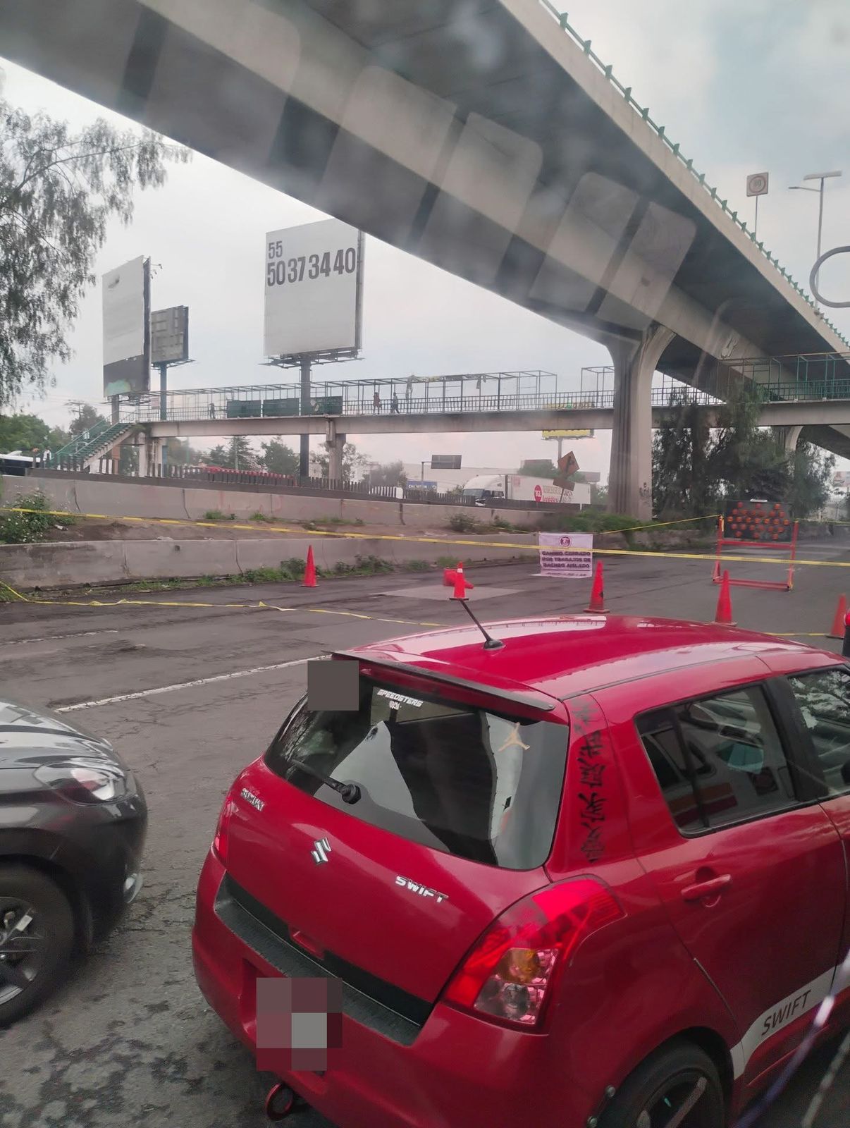 El gobierno municipal de Tultitlán anunció las labores para atender las decenas de baches que se encontraban en la lateral / Foto Especial
