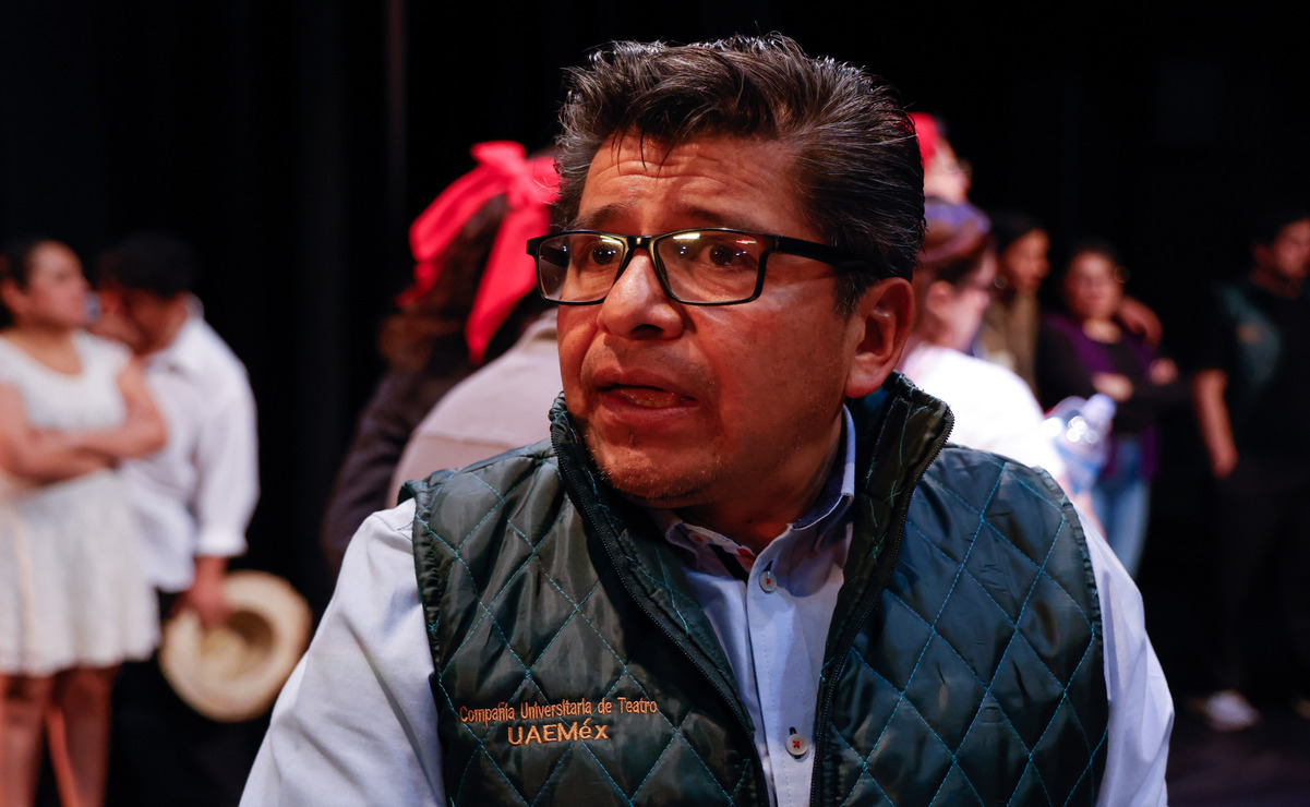 Juan Carlos Embriz Gonzaga, director de la Compañía Universitaria / Foto Arturo Hernández