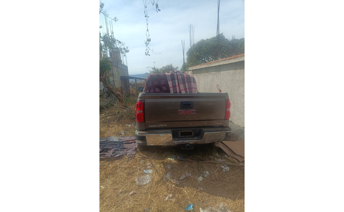 Los policías estatales y de la SEDENA, localizaron la camioneta con características similares a las identificadas por el análisis. Foto: Especial