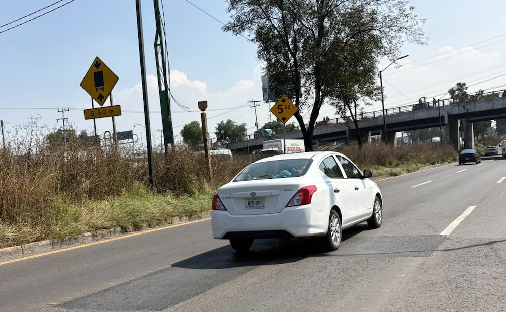 Los daños en la carpeta asfáltica se concentran en dirección a la Ciudad de México. Foto: Arturo Contreras / El Universal