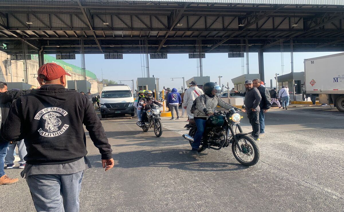Paso libre en la México-Pachuca: Transportistas se suman a la protesta contra las extorsiones en Ecatepec