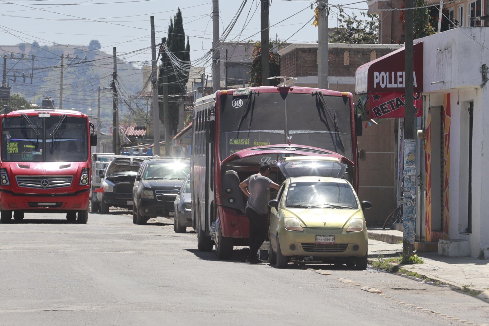 El transporte público de la zona norte enfrenta asaltos. Foto Alejandro Vargas