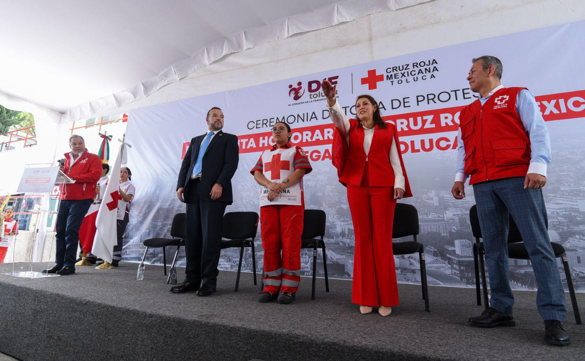 Asume Rocío Pegueros Cruz Roja Toluca: Un paso más por la ayuda y el consuelo ciudadano. Foto: Especial